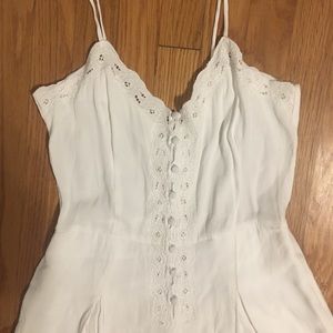 Free people white jumper